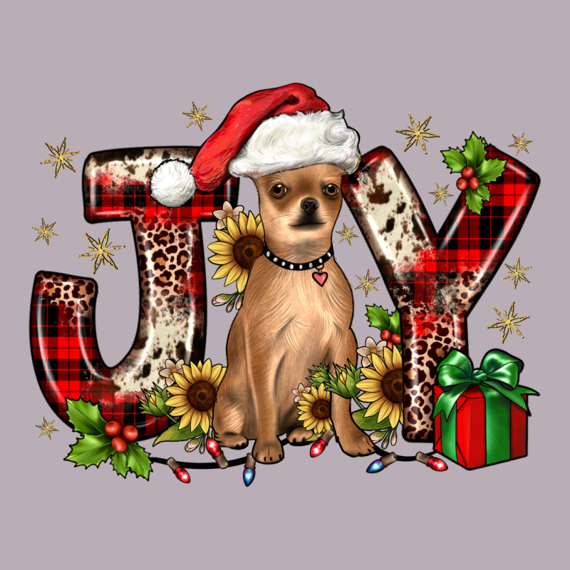Christmas Joy Chihuahua Vintage Tee by JahusDesignShop | Teevron