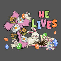 He Lives With Bunnys And Eggs Zipper Hoodie | Teevron