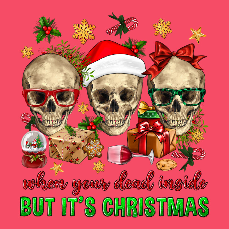 When Your Dead Inside But It's Christmas Premium Sweatshirt by BundleAndBundleShop | Teevron