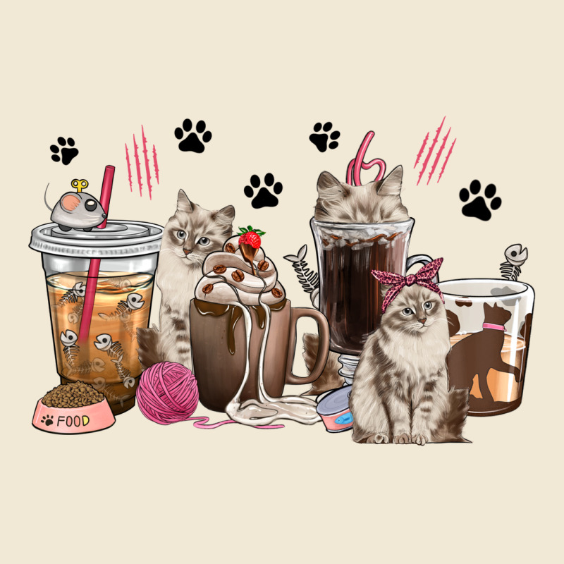 Siberian Cat Coffee Cups Premium Tee by texasbilliewilder | Teevron