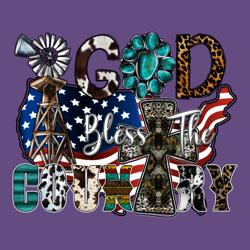 God Bless The Country Vintage Hoodie by SublimationCraftShop | Teevron