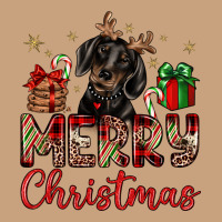 Merry Christmas Dachshund Vintage Tee | Teevron