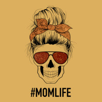 Glitter Western Patterned Mom Skull Premium Hoodie | Teevron