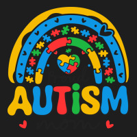 Proud Autism Mom Rainbow Classic Tee | Teevron