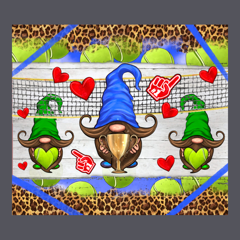 Western Tennis Gnome Vintage Hoodie by HRA Design Shop | Teevron