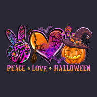 Peace Love Halloween Vintage Tee | Teevron