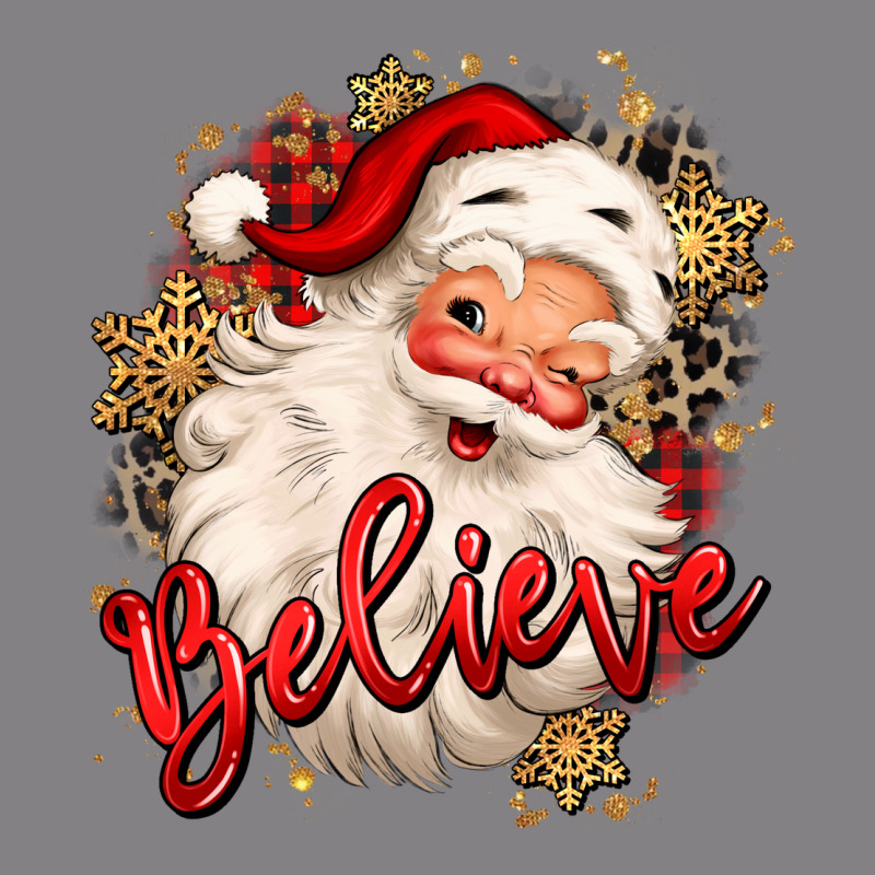 Believe Christmas Santa Claus Heavyweight Hoodie by MaliasSmallBusiness | Teevron
