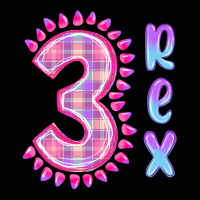 3 Rex Pink Dinosaur Heavy Core Tee | Teevron
