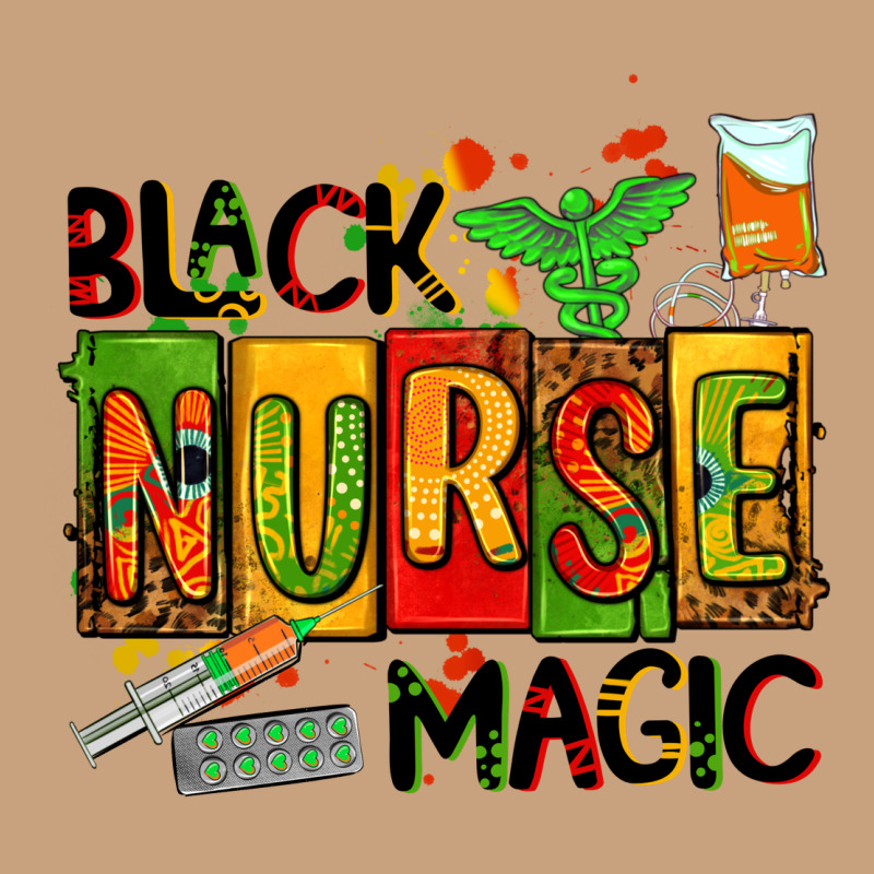 Black Nurse Magic Vintage Tee by AdoDesignShop | Teevron