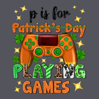 P Is Patrick's Day Playing Games Vintage Hoodie | Teevron