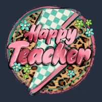 Happy Teacher Lighting Bolt Zipper Hoodie | Teevron