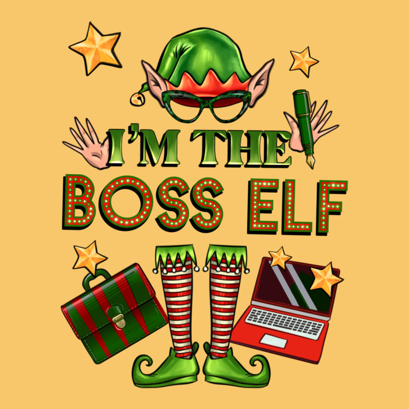 Im The Boss Elf Vintage Hoodie by FaDigitalArtStudio | Teevron