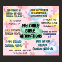 Daily Bible Affirmations Heavy Core Tee | Teevron