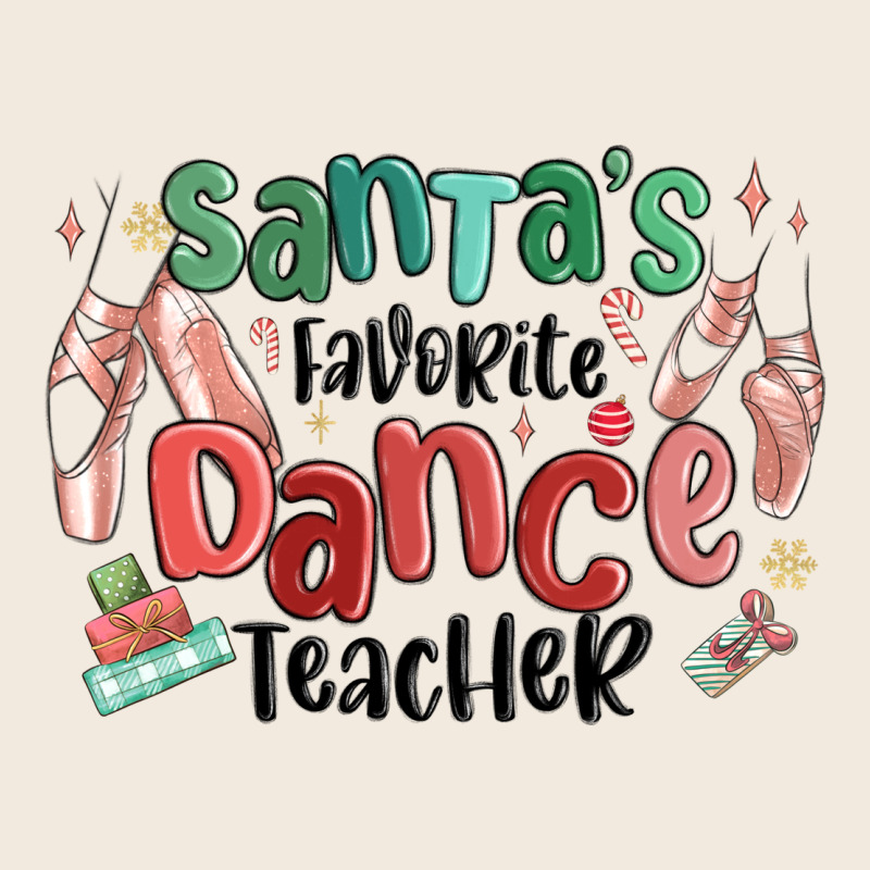 Santa's Favorite Dance Teacher Zipper Hoodie by MaliasSmallBusiness | Teevron