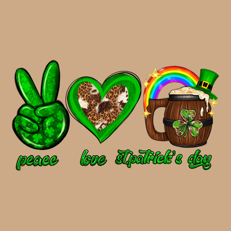 Peace Love Luck St. Patrick's Day Vintage Hoodie by Neo Western | Teevron