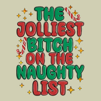 The Jolliest Bitch On The Naughty List Heavy Core Tee | Teevron