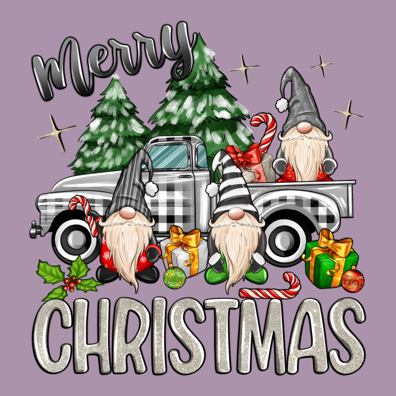 Merry Christmas Gnomes Truck Heavyweight Hoodie by MaliasSmallBusiness | Teevron