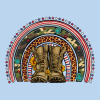 Soldier Boots Camouflage Leopard Gemstone Rainbow Classic Tee | Teevron