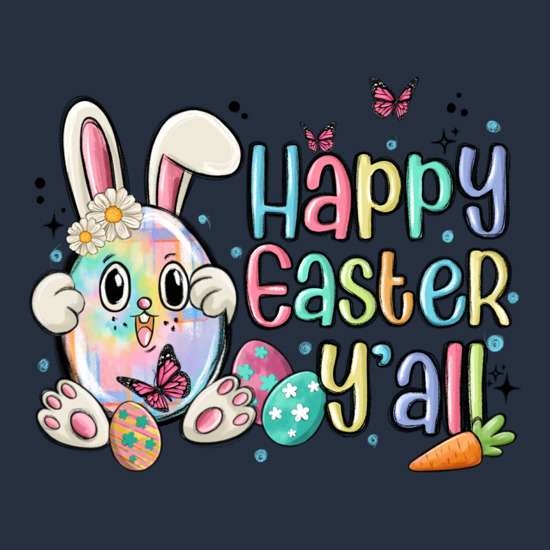 Happy Easter Y'all Zipper Hoodie by MaliasSmallBusiness | Teevron