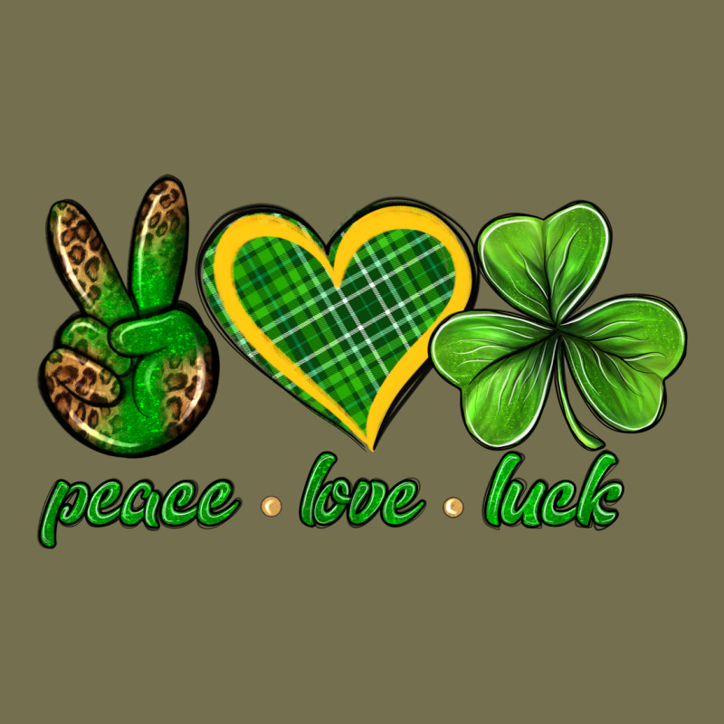 Peace Love Luck St. Patricks Day Nepeace Love Luck Vintage Hoodie by Neo Western | Teevron