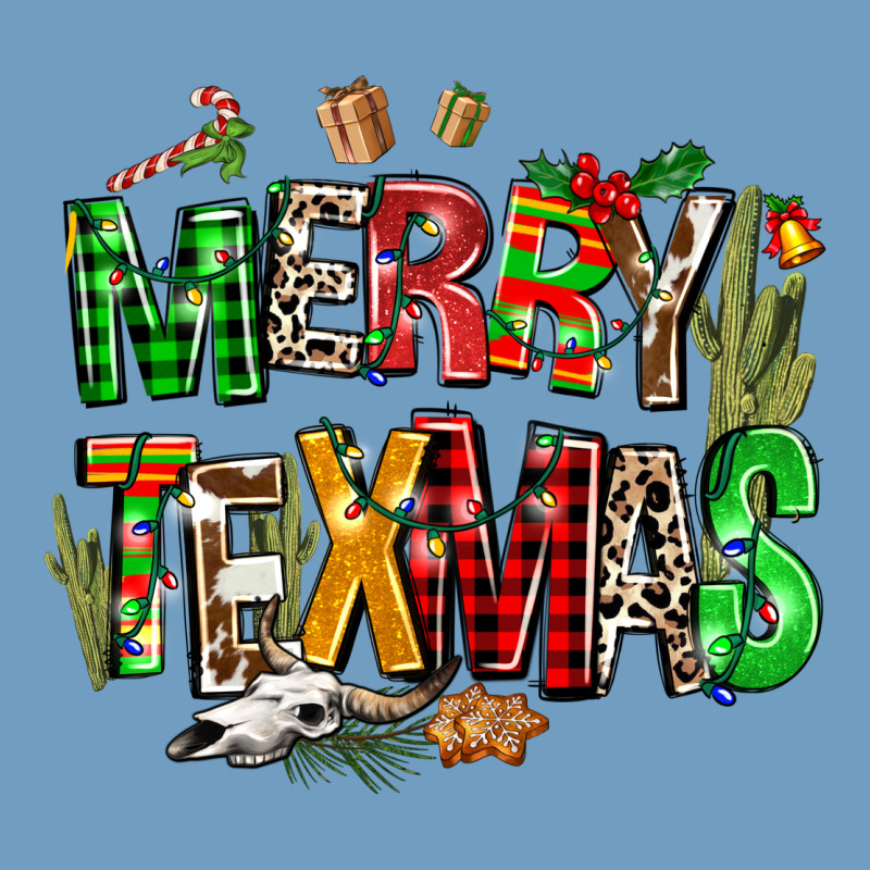 Christmas Texas Western Urban Heavy Tee by AdoDesignShop | Teevron