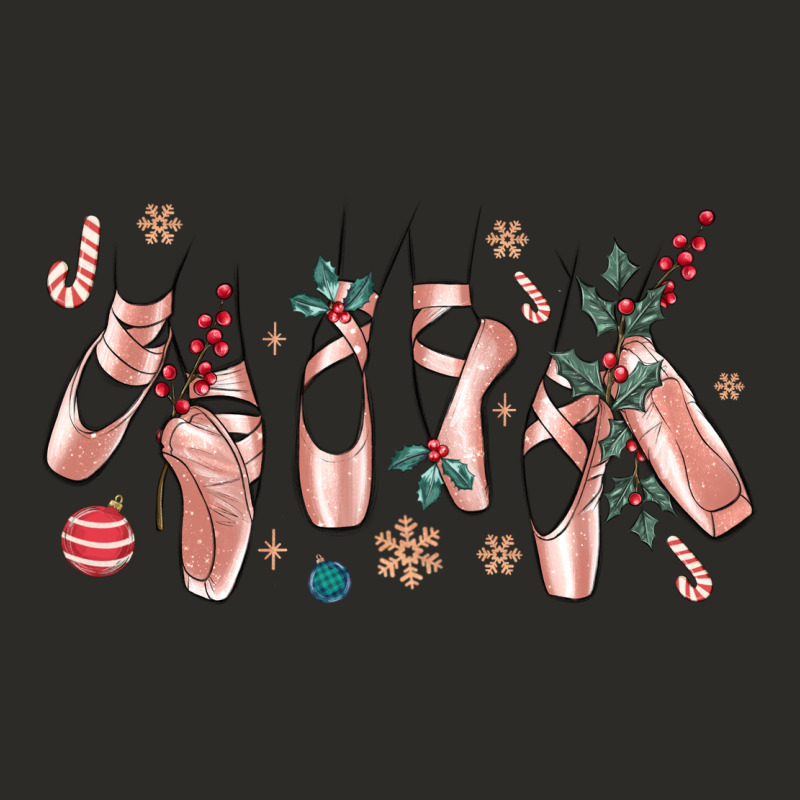 Christmas Ballerina Shoes Heavy Core Tee by MaliasSmallBusiness | Teevron