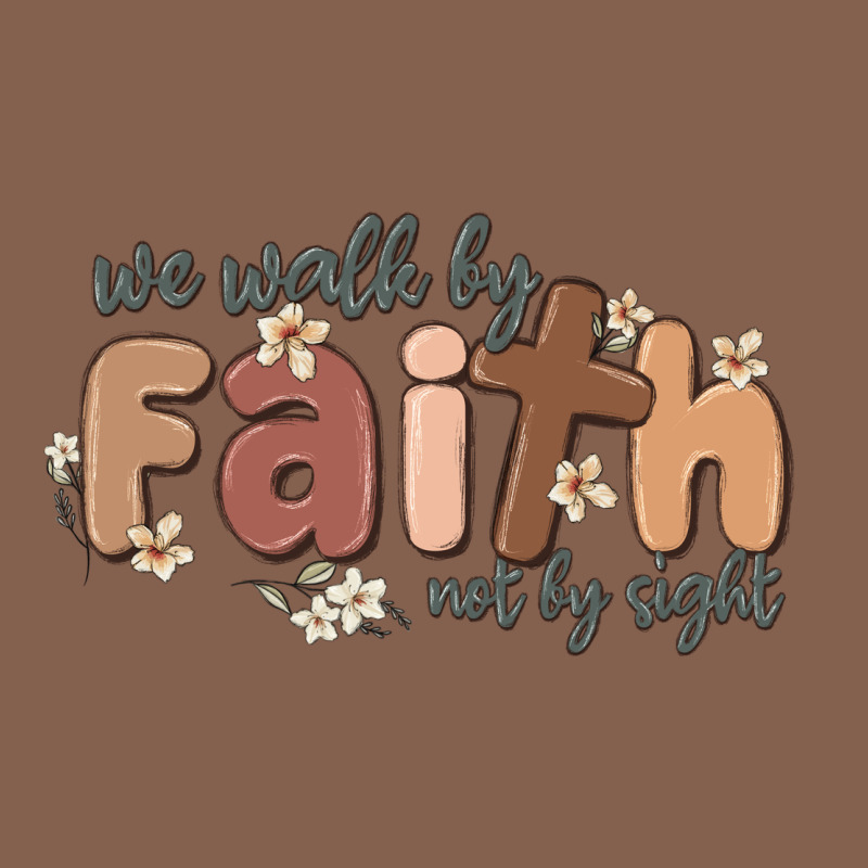 We Walk By Faith Not By Sight Zipper Hoodie by MaliasSmallBusiness | Teevron