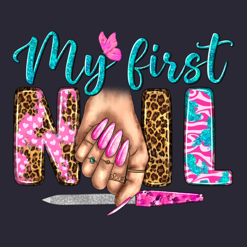 My First Nail Bbs Vintage Tee by BundleAndBundleShop | Teevron