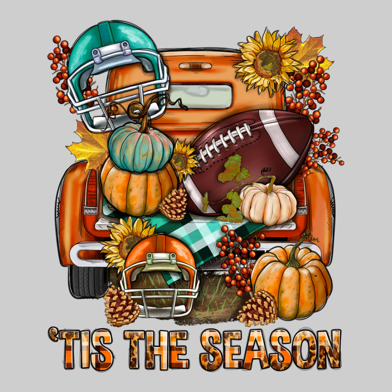 Tis The Season Fall Football Truck Premium Sweatshirt by BundleAndBundleShop | Teevron