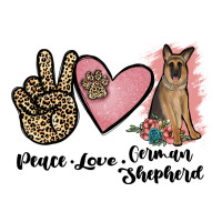 peace love german shepherd | Teevron