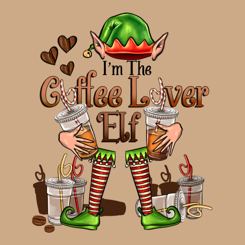 Im The Coffee Lover Elf Vintage Hoodie by FaDigitalArtStudio | Teevron