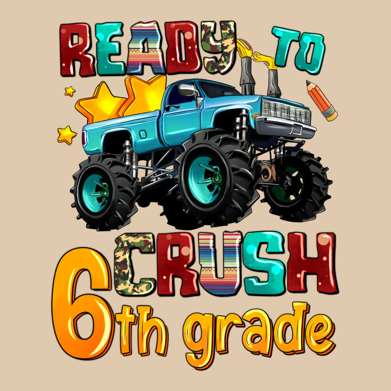Ready To School Crush 6th Grade Heavyweight Sweatshirt by AdoDesignShop | Teevron