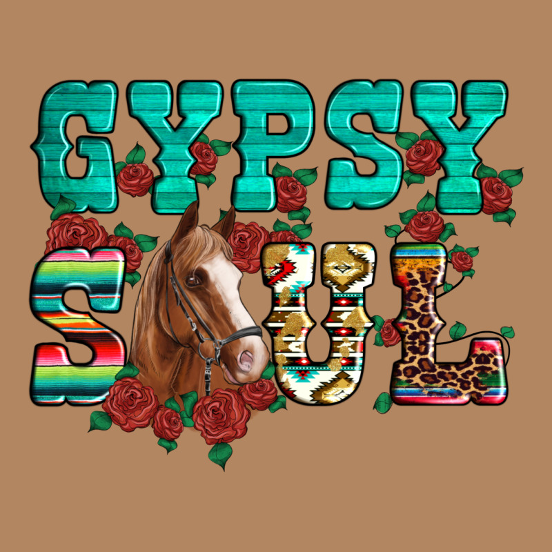 Western Gypsy Soul Horse Roses Serape Aztec Leopard Long Sleeve Tee by Artiststas | Teevron