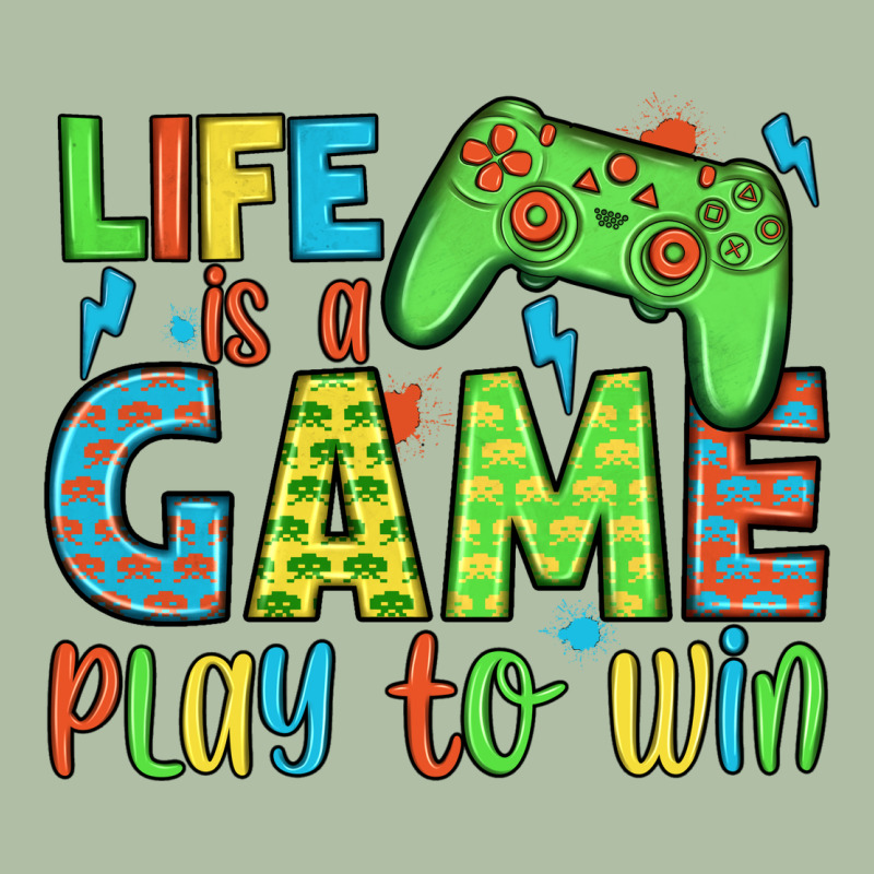 Life Is A Game Play To Win Urban Heavy Tee by JahusDesignShop | Teevron