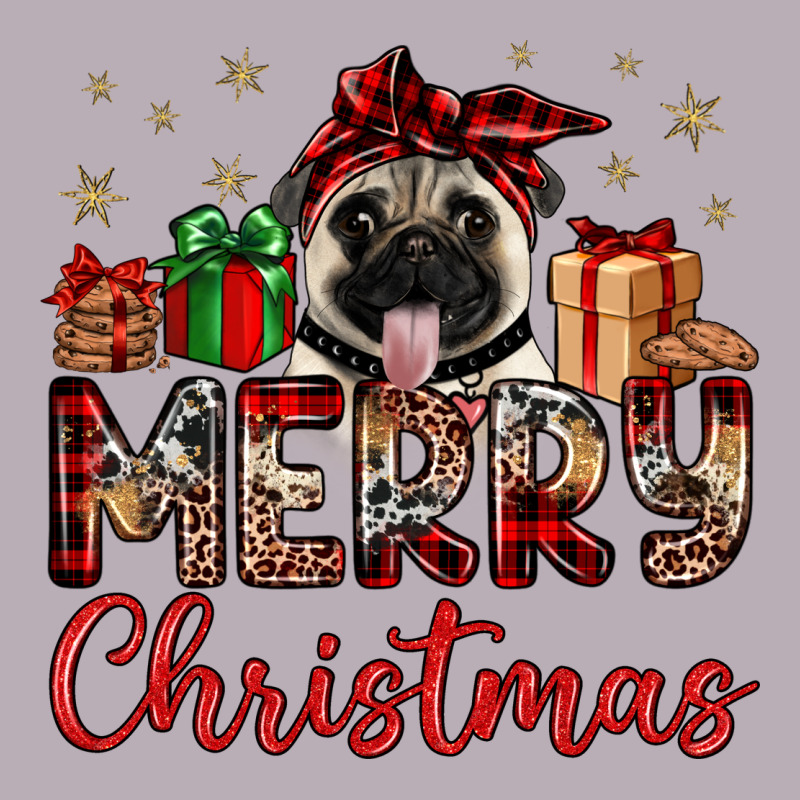 Merry Christmas Pug Vintage Tee by JahusDesignShop | Teevron
