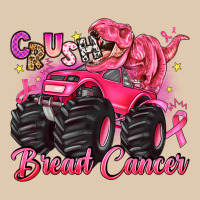 Crush Breast Cancer Monster Truck With Dinosaur Heavyweight Sweatshirt | Teevron