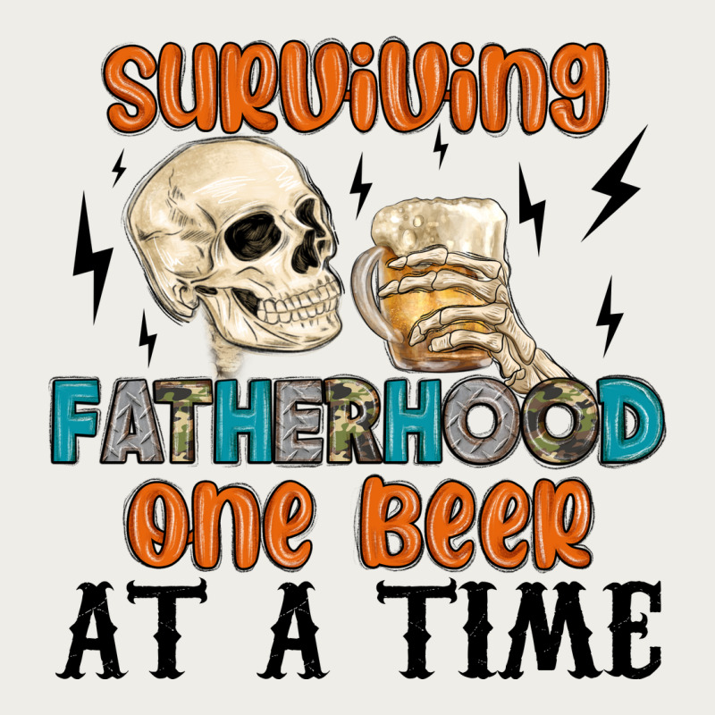 Surviving Fatherhood One Beer At A Time Zipper Hoodie by MaliasSmallBusiness | Teevron