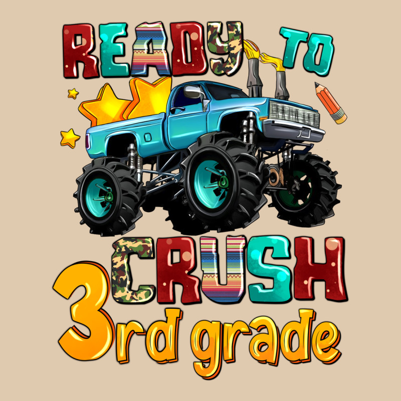 Ready To School Crush 3rd Grade Heavyweight Sweatshirt by AdoDesignShop | Teevron