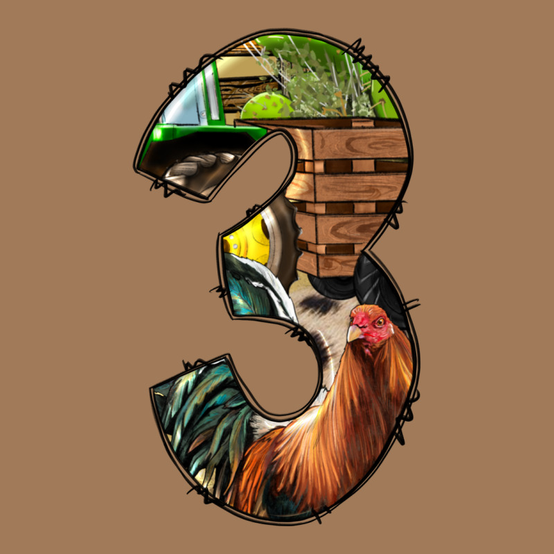 Farm Life Alphabet Numbers 3 Classic Tee by BundleAndBundleShop | Teevron