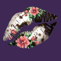 Cowhide And Flowers Lips Premium Hoodie | Teevron