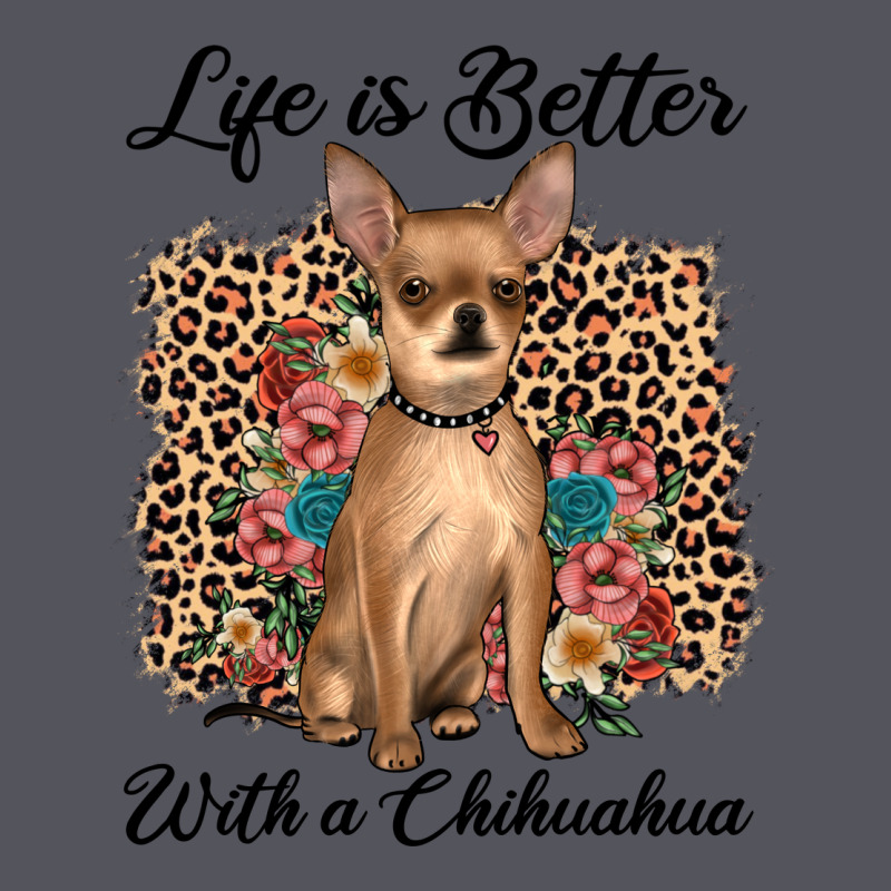 Life Is Better With A Chihuahua Vintage Hoodie by JahusDesignShop | Teevron