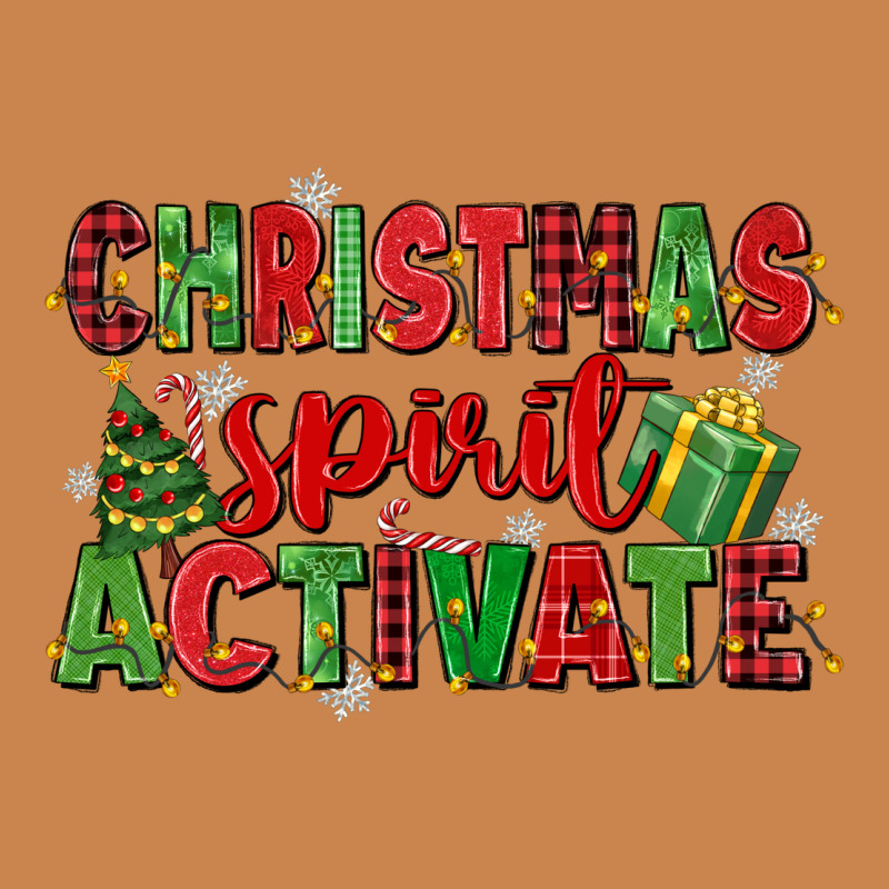 Christmas Spirit Activate Heavyweight Hoodie by MaliasSmallBusiness | Teevron