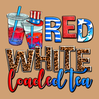 Red Whıte Loaded Tea Vintage Tee | Teevron