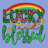 Western St. Patrick's Rainbow Lucky And Blessed Long Sleeve Tee | Teevron