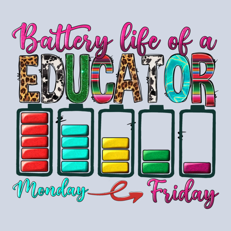 Battery Life Of A Educator Premium Sweatshirt by BundleAndBundleShop | Teevron