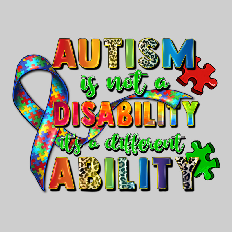 Autism Is Not A Disability Its A Different Ability Premium Tee by Zillion Design Studio | Teevron