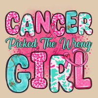 Cancer Picked The Wrong Girl Heavyweight Sweatshirt | Teevron