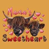 Mama's Sweetheart Highland Cow And Calf Premium Hoodie | Teevron