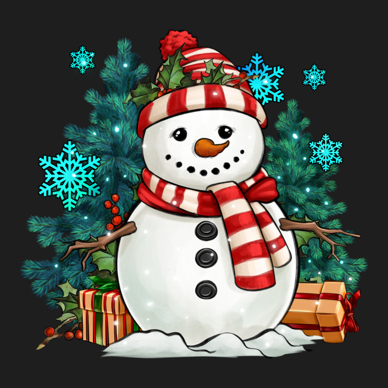 Christmas Snowman Heavyweight Hoodie by MaliasSmallBusiness | Teevron