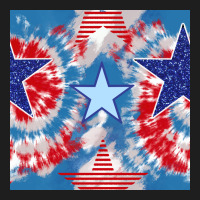 Patriotic Tie Dye Stars Classic Tee | Teevron